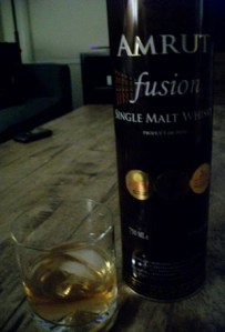 Amrut Fusion Single Malt Whiskey