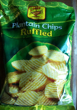 Deep Plantain Chips Ruffled