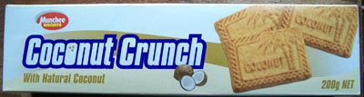 Munchee Biscuits Coconut Crunch