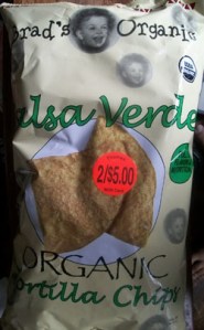 Brad's Salsa Verde Tortilla Chips