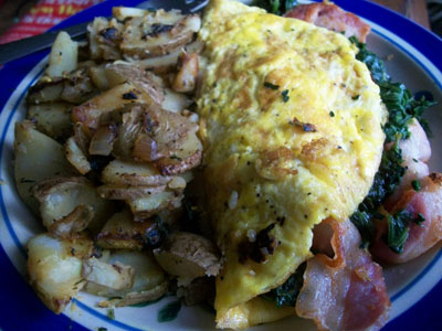 Green Monster Omelette