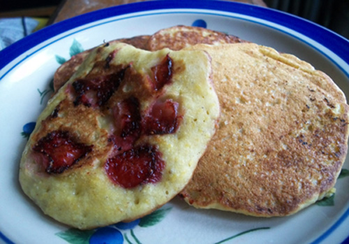 GF Vegan Pancakes