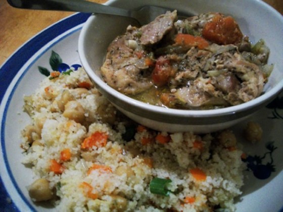 Attieke with Kedjenou (sort of)