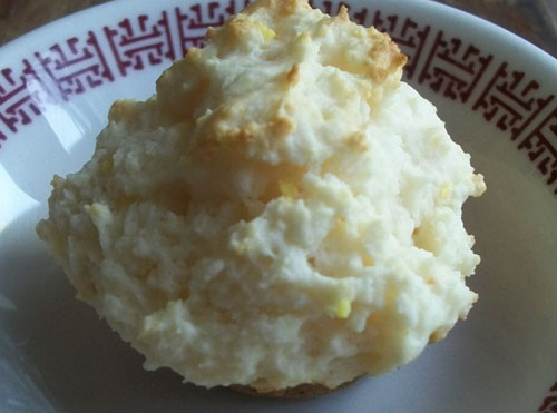 Scone up close