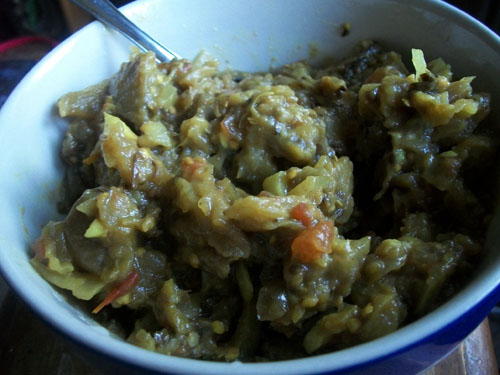 Begun Bhartha (Indian Eggplant Mash)