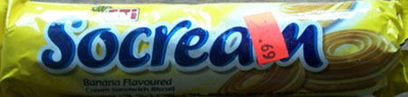 Et Socream Banana Flavor
