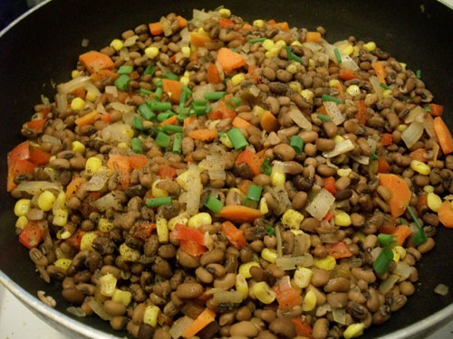 Succotash with Corn and Cowpeas