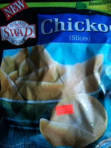 Frozen Chickoo!