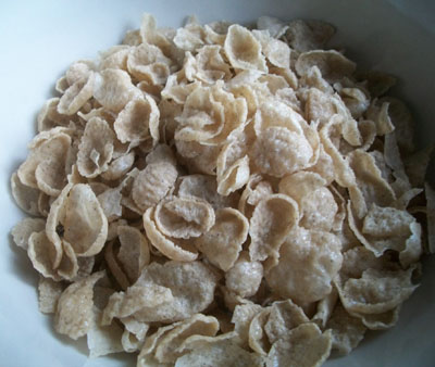 Buckwheat Flakes Up Close