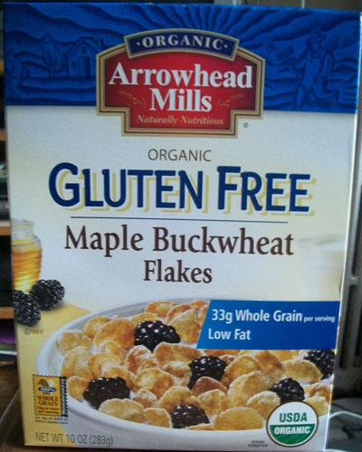 Gluten Free Maple Buckwheat Flakes
