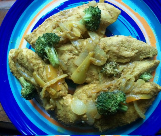 Indian Chicken Fajitas