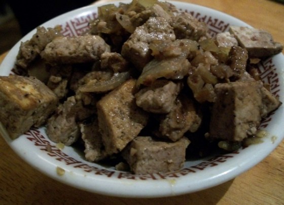 Tofu Fesenjan (Pomegrante and Walnut Stew)