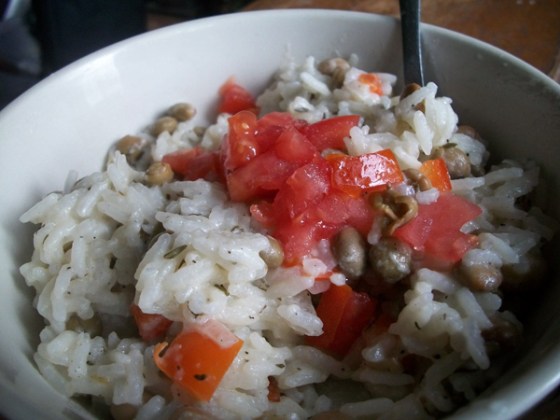 Coconut Rice and Peas