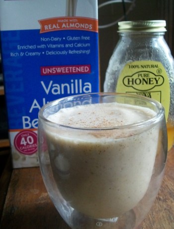 Despite appearances this isn't eggnog.