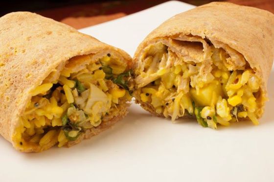Burrito in Dosa Form