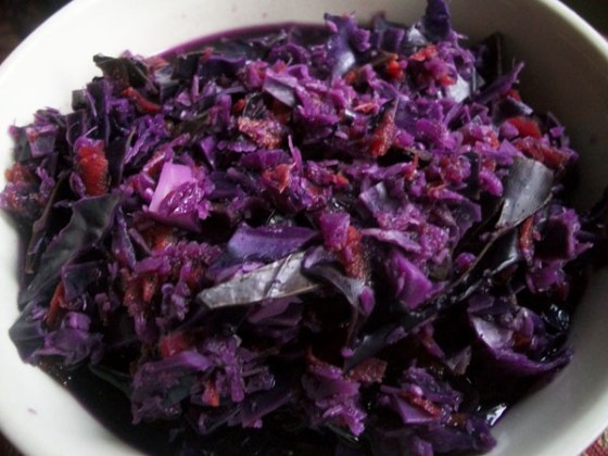 Red Cabbage Salad