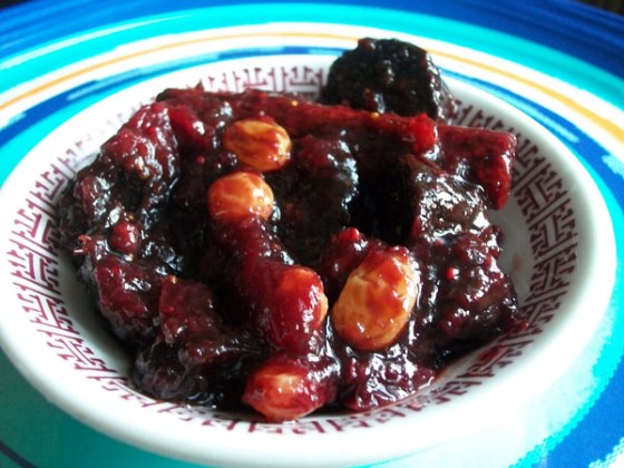 Cranberry Chutney/Relish/Chaatni