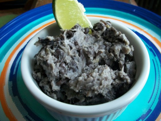 Refried Black Beans