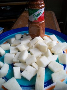 Jicama with Chili